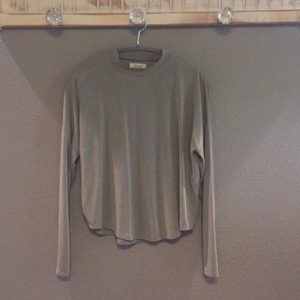 Madewell Long Sleeve Top- M